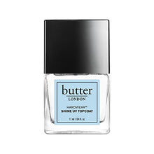 Load image into Gallery viewer, butter LONDON Hardwear Shine UV Top Coat, help prevent nail polish chipping 0.37 Fl Oz (Pack of 1)

