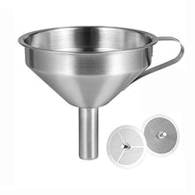 Load image into Gallery viewer, Sovol 3D Stainless Steel Funnel, Resin Filter Cup for SLA/DLP/LCD Resin 3D Printer UV Resin, Double-Strainer Filter for 3D Printing Liquid
