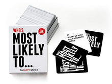 Load image into Gallery viewer, Who&#39;s Most Likely to... Kinda Clean Family Edition [A Party Game]
