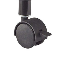 Load image into Gallery viewer, Safco Products Under Desk Printer/Fax Stand , Black Powder Coat Finish, Swivel Wheels for Mobility
