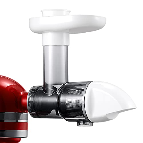 Masticating Juicer Attachment for KitchenAid All Models Stand Mixers, Masticating Juicer, Slow Juicer Attachment for KitchenAid All Models Stand Mixers, Classic White
