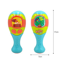 Load image into Gallery viewer, La Granja De Zenon Baby Rattles Set Toy, Infant Maracas Developmental Hand Grip Rattle Egg Baby Rattle Toy, Musical Shaker Toys Sand Hammer Gift for Boys and Girls, Barton lito Pepe 2pcs
