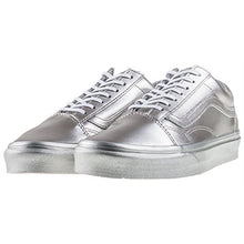 Load image into Gallery viewer, Vans Old Skool Womens Trainers Silver - 5 UK
