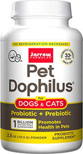 Load image into Gallery viewer, Jarrow Formulas, Pet Dophilus, 2.5 Ounce
