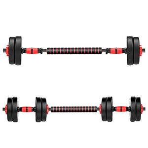 yuai Adjustable Dumbbell Pair, 22LB Dumbbell Set, Dumbbell Combination Environmental Dumbbell Barbell for Strength Training, Weight Loss, Workout Bench, Gym Equipment, and Home Heavy Dumbbells