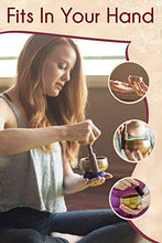 Load image into Gallery viewer, Tibetan Singing Bowl Set by Ohm Store — Meditation Sound Bowl Handcrafted in Nepal for Yoga, Chakra Healing, Mindfulness, and Stress Relief
