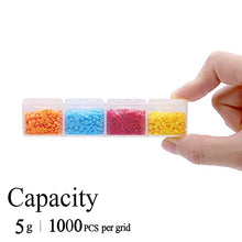 Load image into Gallery viewer, ARTDOT 28 Girds 2 Pack Diamond Painting Storage Containers Portable Bead Storage Container for Diamond Painting Accessories

