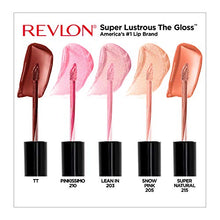 Load image into Gallery viewer, Lip Gloss Set by Revlon, Super Lustrous 5 Piece Gift Set, Non-Sticky, High Shine, Cream &amp; Pearl Finishes, Pack of 5
