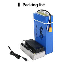 Load image into Gallery viewer, Electric Bike Battery 52V20AH Ebike Battery for 1200W/1000w/750W/500W Motor,Bicycle Lithium ion Battery Shell Made of Waterproof PVC Material
