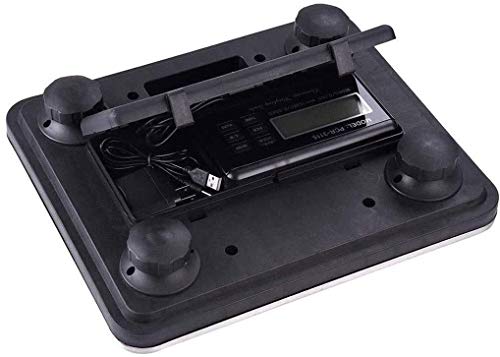 Load image into Gallery viewer, Digital Scale Heavy Duty Digital Shipping Parcel Scales Multi-Purpose Weighing Large Stainless Steel Platform And Extendable Display Cable LQHZWYC (Color : Silver, Size : 150kg/0.05kg)