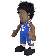 Load image into Gallery viewer, Bleacher Creatures Philadelphia 76ers Joel Embiid 10" Plush Figure- A Superstar for Play or Display
