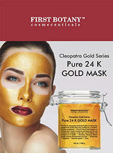 Load image into Gallery viewer, The BEST 24 K Gold Facial Mask 8.8 oz - Gold Mask for Anti Wrinkle Anti Aging Facial Treatment, Pore Minimizer, Acne Scar Treatment &amp; Blackhead Remover
