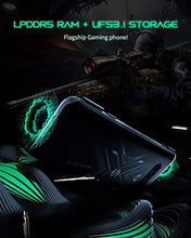 Load image into Gallery viewer, Black Shark 4 Unlocked Phone, 5G Gaming Phone, Fast Charging 120W Cell Phone 12+256GB, 144Hz Snapdragon 870 Android Phone, 6.67" 48MP 4500mAh NFC Mobile Phone Global Version - Frost Grey
