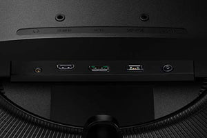 SAMSUNG 32” Odyssey G5 Gaming Monitor, WQHD (2560x1440), 144Hz, Curved, 1ms, HDMI, Display Port, AMD FreeSync Premium, HDR10, LC32G55TQWNXZA, Black