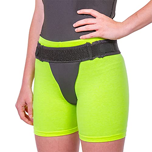 BraceAbility Pelvic Pro Prolapse Support Belt - Women's Prolapsed Uterus Patent-Pending Girdle for Dropped Bladder, Vulvar Varicosities, Postpartum Recovery, and Symphysis Pubis Dysfunction Pain (M)