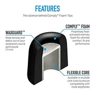 Load image into Gallery viewer, COMPLY Isolation Plus TX-500 Memory Foam Replacement Earbud Tips for KZ ZS10, ZSN, AS10, ZSX, Starfield, FH7, FIIO, MOONDROP and More (Assorted, 3 Pairs)
