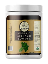 Load image into Gallery viewer, Naturevibe Botanicals Organic Spinach Powder, 1lbs | Non-GMO and Gluten Free | Rich in Vitamins | Boost Immune System..[Packaging may vary]
