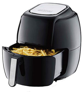 GoWISE USA 8-in-1 Digital Air Fryer with Recipe Book, 7.0-Qt, Black