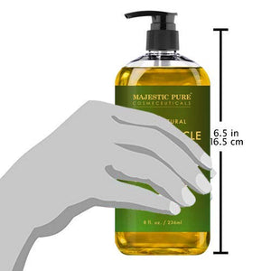 MAJESTIC PURE Arnica Sore Muscle Massage Oil for Body - Best Natural Therapy Therapy Oil with Lavender and Chamomile Essential Oils - Warming, Relaxing, Massaging Joint & Muscles - 8 fl. oz.