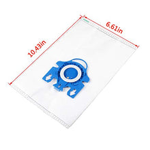 Load image into Gallery viewer, Poweka Vacuum Bags for Miele Compact C1, C2, Complete C1, C2, C3 Vacuums Fit S400i-S456i, S600-S658, S800-S858 &amp; S5000-S5999 Replace 10123210, 9917730, 7189520 3D Efficiency GN Canister Bag
