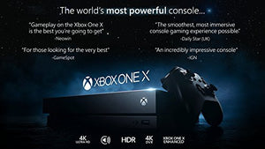 Microsoft Xbox One X 1Tb Console With Wireless Controller: Xbox One X Enhanced, Hdr, Native 4K, Ultra Hd (Discontinued)