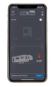 LevelMatePRO Wireless Vehicle Leveling System - Patented Quick and Easy Smartphone RV Leveling Tool - Powered by LogicBlue Technology
