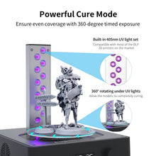 Load image into Gallery viewer, ANYCUBIC Wash and Cure Station, Newest Upgraded 2 in 1 Wash and Cure 2.0 Machine for Mars Anycubic Photon S Photon Mono LCD SLA DLP 3D Printer Models UV Rotary Curing Resin Box
