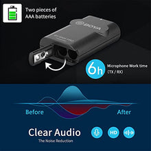 Load image into Gallery viewer, BOYA Wireless Lavalier Microphone System for DSLR Camera Camcorder Phone 2.4GHz Professional Wireless Lapel Mic for Video Recording vlog Live Streaming Interview(WM4 PRO K2, 2 Transmitters 1 Receiver)
