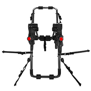 Hollywood Racks - 3-Bike Over-The-Top Trunk Mounted Rack, Trunk Bike Rack for Cars with Spoilers