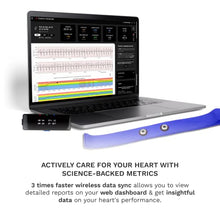 Load image into Gallery viewer, Frontier X2 Smart Heart Monitor with Chest Strap, Wireless Heart Health Monitoring Device with Heart Strain, Breathing Rate, Heart Rhythm and Fitness Tracking with Continuous Heart Rate Monitoring
