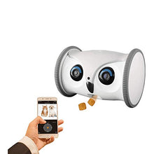 Load image into Gallery viewer, SKYMEE Owl Robot: Mobile Full HD Pet Camera with Treat Dispenser, Interactive Toy for Dogs and Cats, Remote Control via App (2.4G WiFi ONLY)
