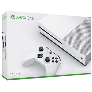 Microsoft Xbox One S 1TB Console with Xbox One Wireless Controller - Robot White (Renewed)