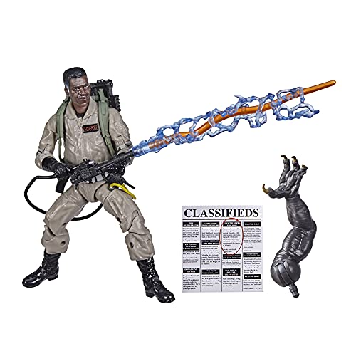 Ghostbusters Plasma Series Winston Zeddemore Toy 6-Inch-Scale Collectible Afterlife Figure with Accessories, Kids Ages 4 and Up (F2504)