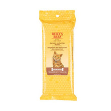 Load image into Gallery viewer, Burt&#39;s Bees Kitten and Cat Wipes For Grooming, Natural Dander Reducing Wipes, 50 Count
