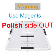 Load image into Gallery viewer, Peachlulu Magnetic Dry Erase Board Desktop 11 x 14 Inches Easel, 4 Markers and 1 Magnet to Do List

