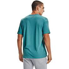 Load image into Gallery viewer, Under Armour Men's Sportstyle Left Chest Short Sleeve T-shirt , Cosmos (476)/Black , XX-Large
