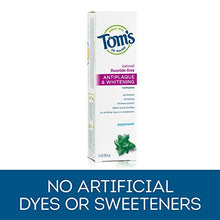 Load image into Gallery viewer, Tom's of Maine Fluoride-Free Antiplaque &amp; Whitening Natural Toothpaste, Peppermint, 5.5 oz. 2-Pack (Packaging May Vary)

