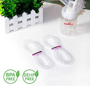 Replacement Tubing for Spectra S2 Spectra S1 Spectra 9 Plus, BPA Free Replace Spectra Tubing Avent Tubing Ameda Tubing Made by PumpMom(Not Original Spectra S2 Accessories)