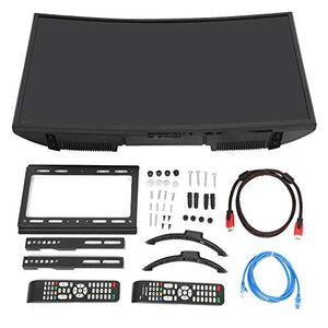 Plyisty Image Denoising Processing Smart TV, Switch Button Curved TV, Network Version Short-Array Light Control 3000R(European regulations)