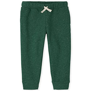 The Children's Place Boys' Active Fleece Jogger Pants, SPRUCESHAD, X-Large