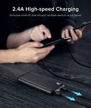 Load image into Gallery viewer, 【2 Pack】 GETIHU Portable Charger, Slimmest LED Display 10000mAh High-Speed Power Bank, 3 Outputs USB C External Battery Pack Compatible with iPhone 12 11 X XS 8 Plus Samsung S20 LG Google iPad Tablet
