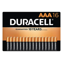 Load image into Gallery viewer, Duracell - CopperTop AAA Alkaline Batteries - Long Lasting, All-Purpose Triple A Battery for Household and Business - 16 Count
