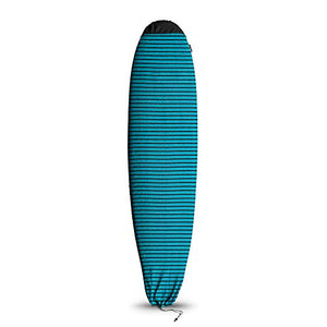 Wavestorm-15th Anniversary Edition Soft Top Foam 8ft Surfboard | for Beginners and All Levels | Includes Accessories | Leash and Multiple Fin Options, Turquoise pinline