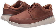 Load image into Gallery viewer, Clarks Men's Gaskill Low Sneaker, Dark Tan Combination, 10.5 Wide

