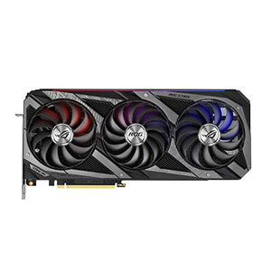 ASUS ROG STRIX NVIDIA GeForce RTX 3090 Gaming Graphics Card- PCIe 4.0, 24GB GDDR6X, HDMI 2.1, DisplayPort 1.4a, Axial-Tech Fan Design, 2.9-Slot