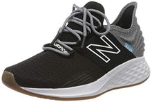 Load image into Gallery viewer, New Balance Women's Fresh Foam Roav V1 Sneaker, Black/Light Aluminum, 8 M US
