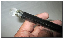Load image into Gallery viewer, Fantastic Black Tourmaline 3 Faceted Wand Stick Crystal Therapy Faceted Meditation Positive Power Peace Prosperity Health Wealth Family Bonding Relationship
