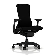 Load image into Gallery viewer, Herman Miller Embody Ergonomic Office Chair | Fully Adjustable Arms and Carpet Casters | Black Rhythm
