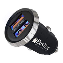 Load image into Gallery viewer, Bestrix Car Charger, Dual Port USB Quick Charge 4.0, 5A/30W Fast Charging, Car USB Charger Adapter, Compatible with Any iPhone/iPad/Samsung Galaxy S10 S9 S8 S7 S6 Note LG Nexus
