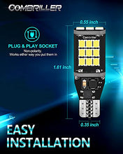 Load image into Gallery viewer, Combriller 912 921 LED Bulbs for Backup Reverse Light Bulbs Error Free T15 906 W16W led bulb Backup Light Bulbs for Truck Super Bright 6500K White 2835 21-SMD 921 LED Bulb Pack of 2
